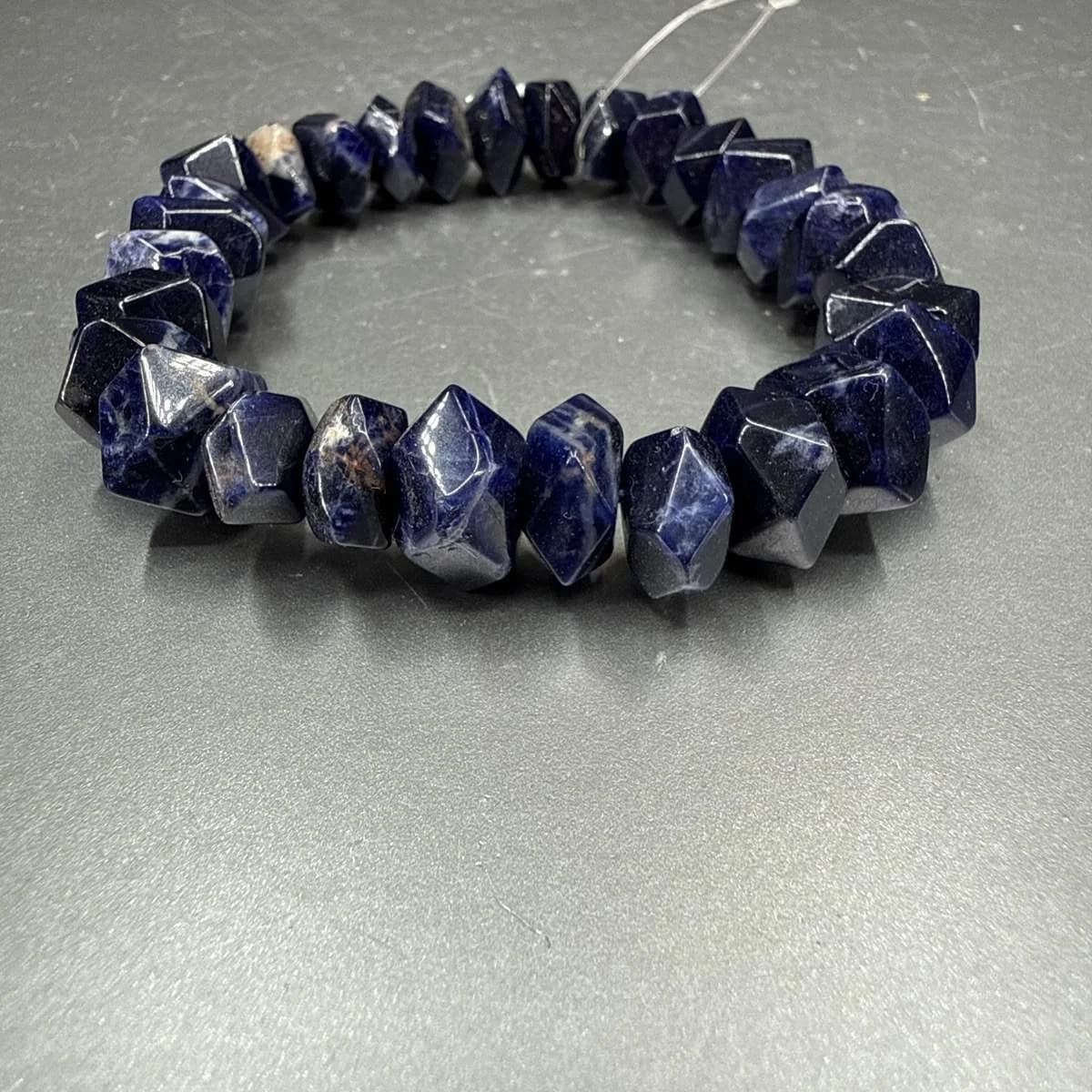 Sodalit Faset 10x8 Bileklik