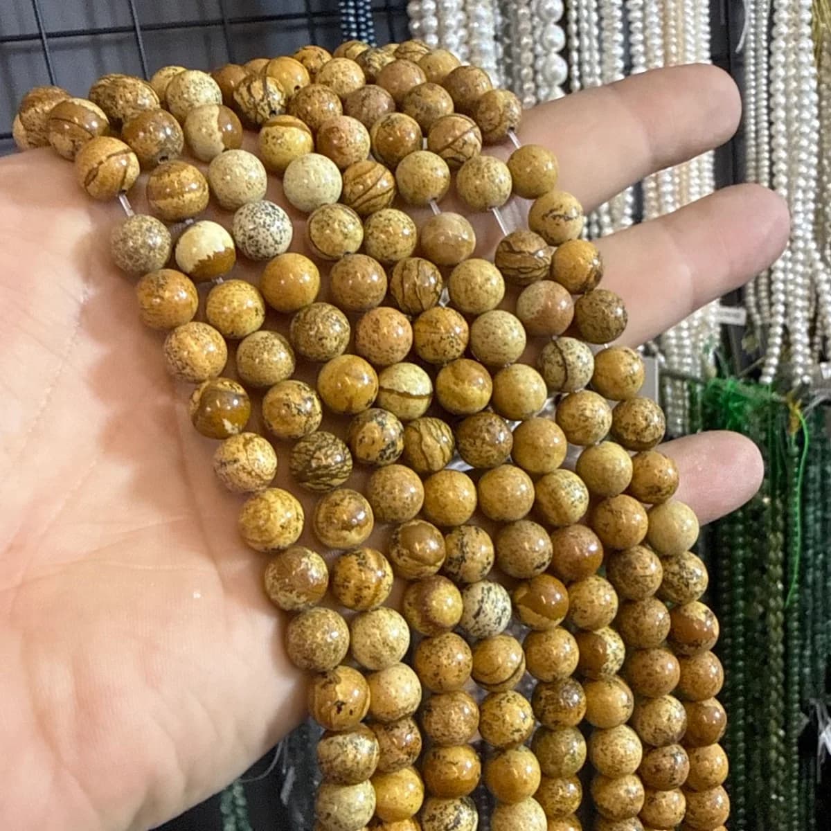 Odun Jasper Dizi 8 mm