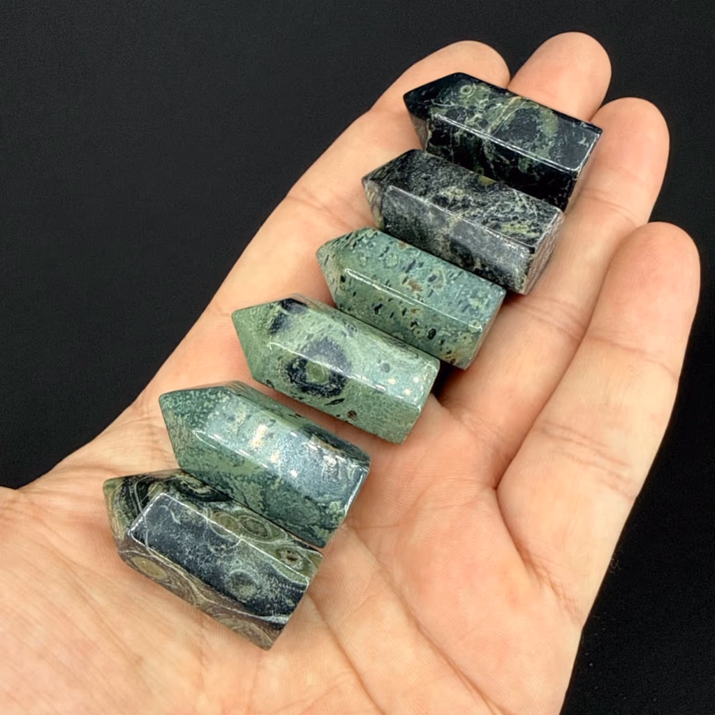Kanbaba Jasper Obelisk Mini İncele ve Satın Al Kanbaba Jasper Obelisk Mini - Orijinal Doğal Taş ve Şifa Kristali Görsel 1