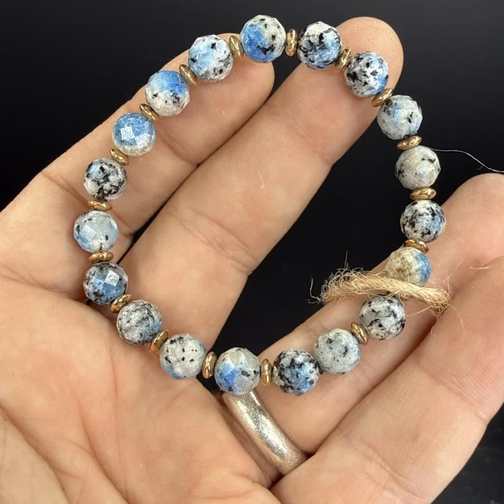Ketonit Faset Bileklik 8mm * İncele ve Satın Al Ketonit Faset Bileklik 8mm * - Orijinal Doğal Taş ve Şifa Kristali Görsel 1
