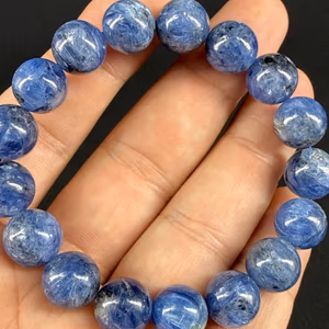 Kiyanit Bileklik 10mm AAA - Orijinal Şifalı Kristal - Görsel 1