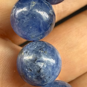 Kiyanit Bileklik 10mm AAA - Orijinal Şifalı Kristal - Görsel 2