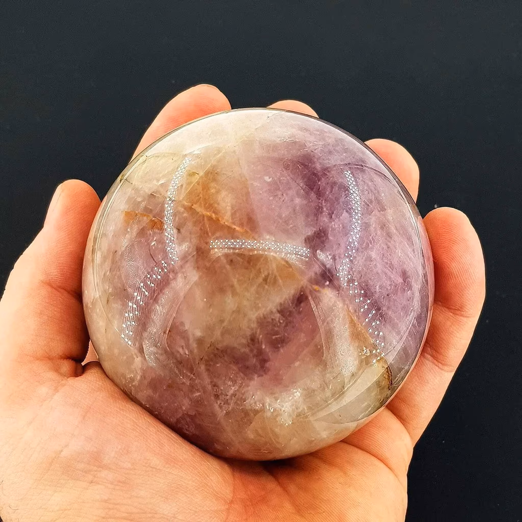 Madagaskar Pembe Kuvars Küre İncele ve Satın Al Madagaskar Pembe Kuvars Küre - Orijinal Doğal Taş ve Şifa Kristali Görsel 1