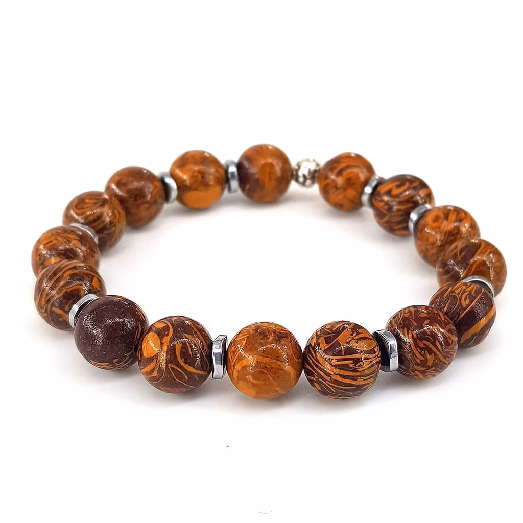 Miriam Jasper Bileklik 10mm İncele ve Satın Al Miriam Jasper Bileklik 10mm - Orijinal Doğal Taş ve Şifa Kristali Görsel 1