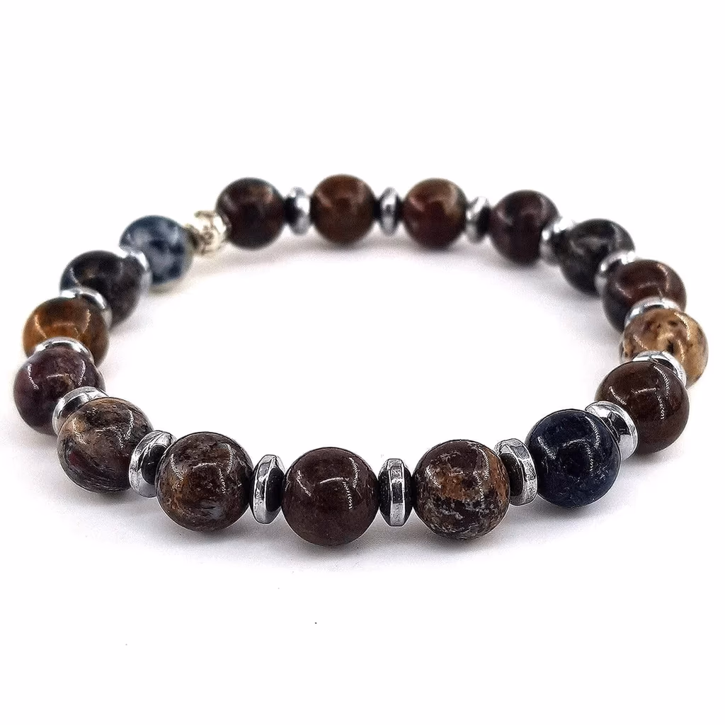 Pietersite Bileklik 8mm İncele ve Satın Al Pietersite Bileklik 8mm - Orijinal Doğal Taş ve Şifa Kristali Görsel 1