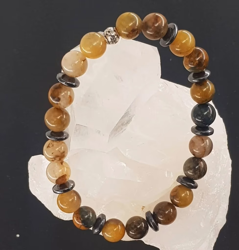 Pietersite Bileklik 8mm İncele ve Satın Al Pietersite Bileklik 8mm - Orijinal Doğal Taş ve Şifa Kristali Görsel 1