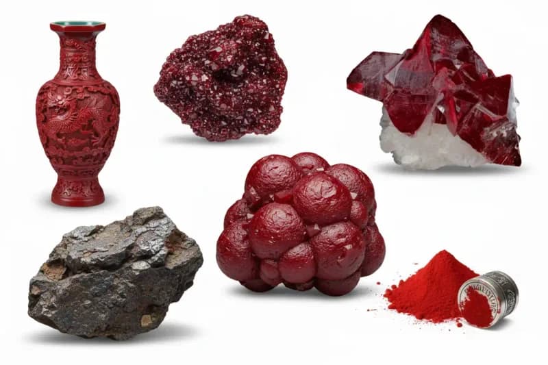 Sinnober (Cinnabar / Zincifre)