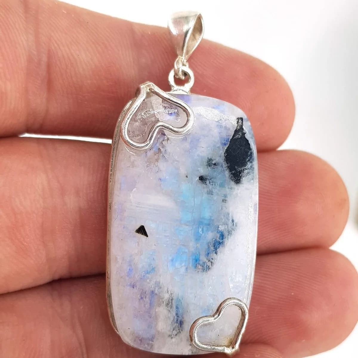 Aytaşı Kolye Ucu (Gümüş) Orijinal Kristal Detay Görseli 2
