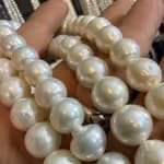 Barok İnci Dizi 12 mm AAA Orijinal Kristal Detay Görseli 2