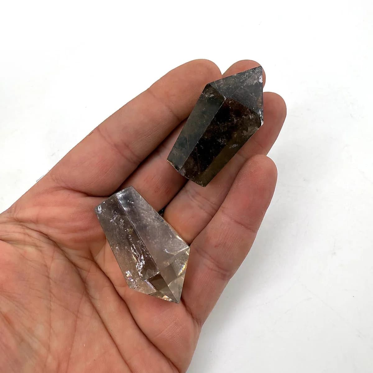 Dumanlı Kuvars Obelisk - Orijinal Şifalı Kristal - Görsel 1