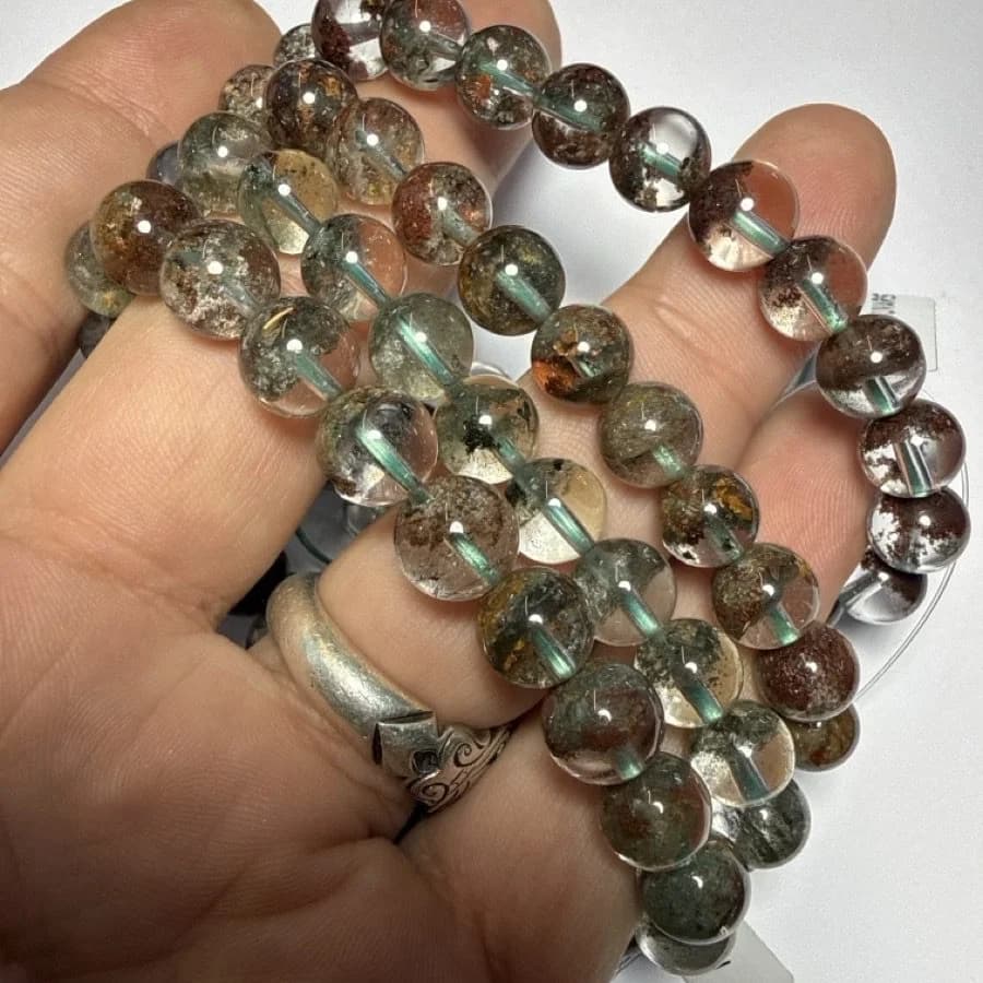 Garden Kuvars Bileklik 8 mm - Orijinal Şifalı Kristal - Görsel 1