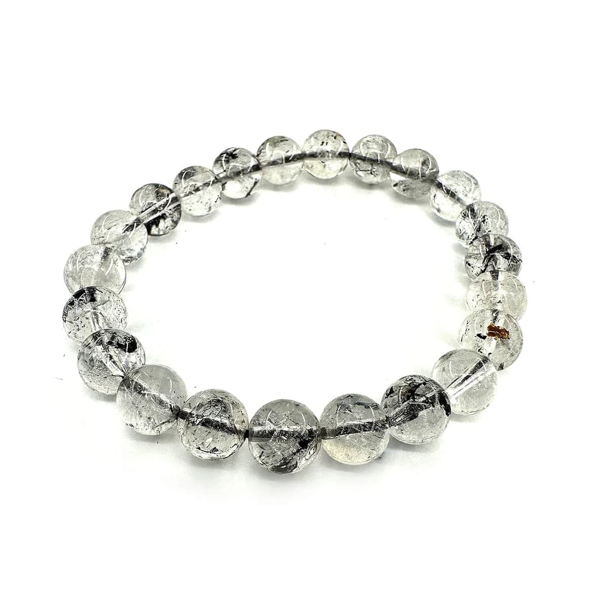 Herkimer Bileklik 6A+ - Orijinal Şifalı Kristal - Görsel 1