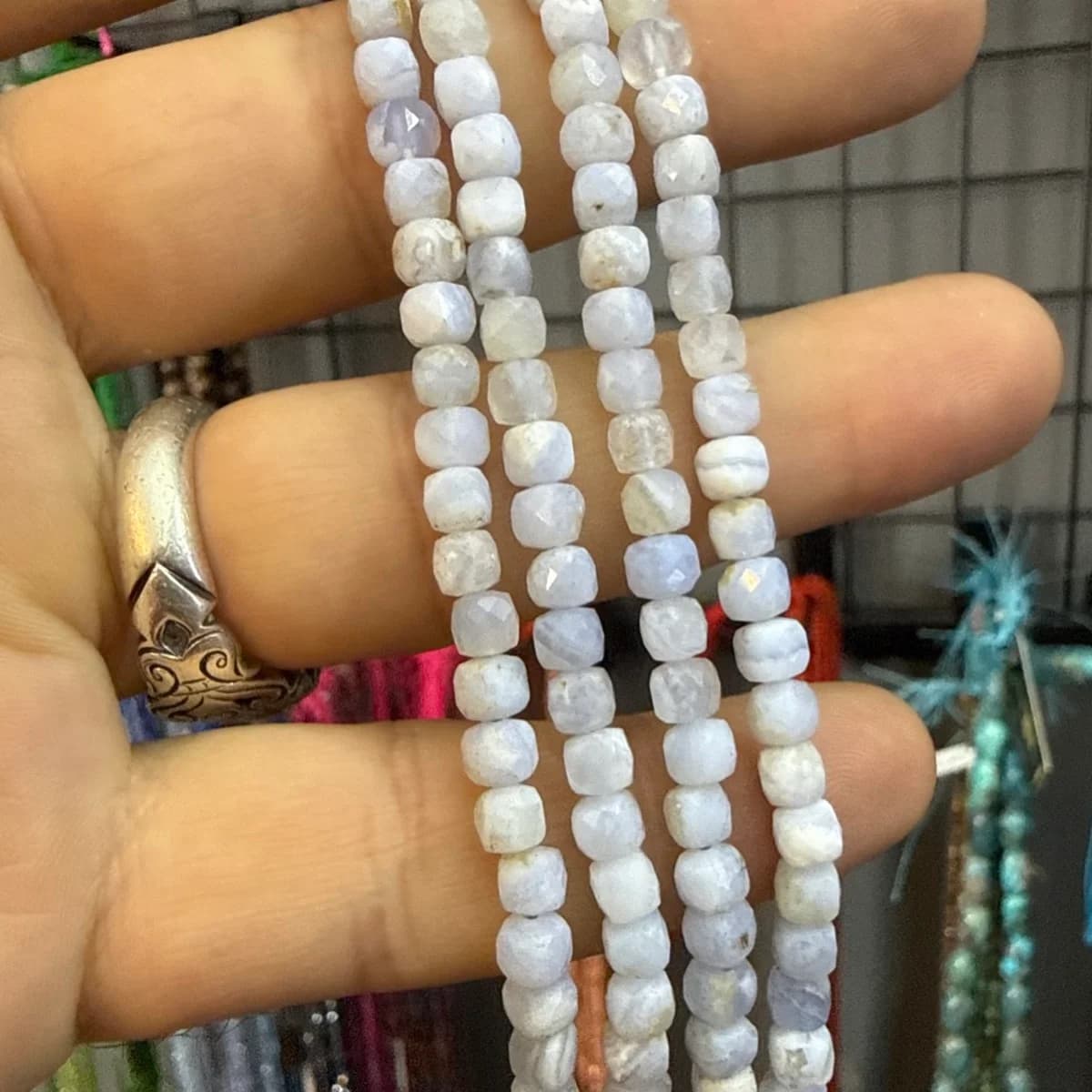 Kalsedon Küp Dizi 5mm