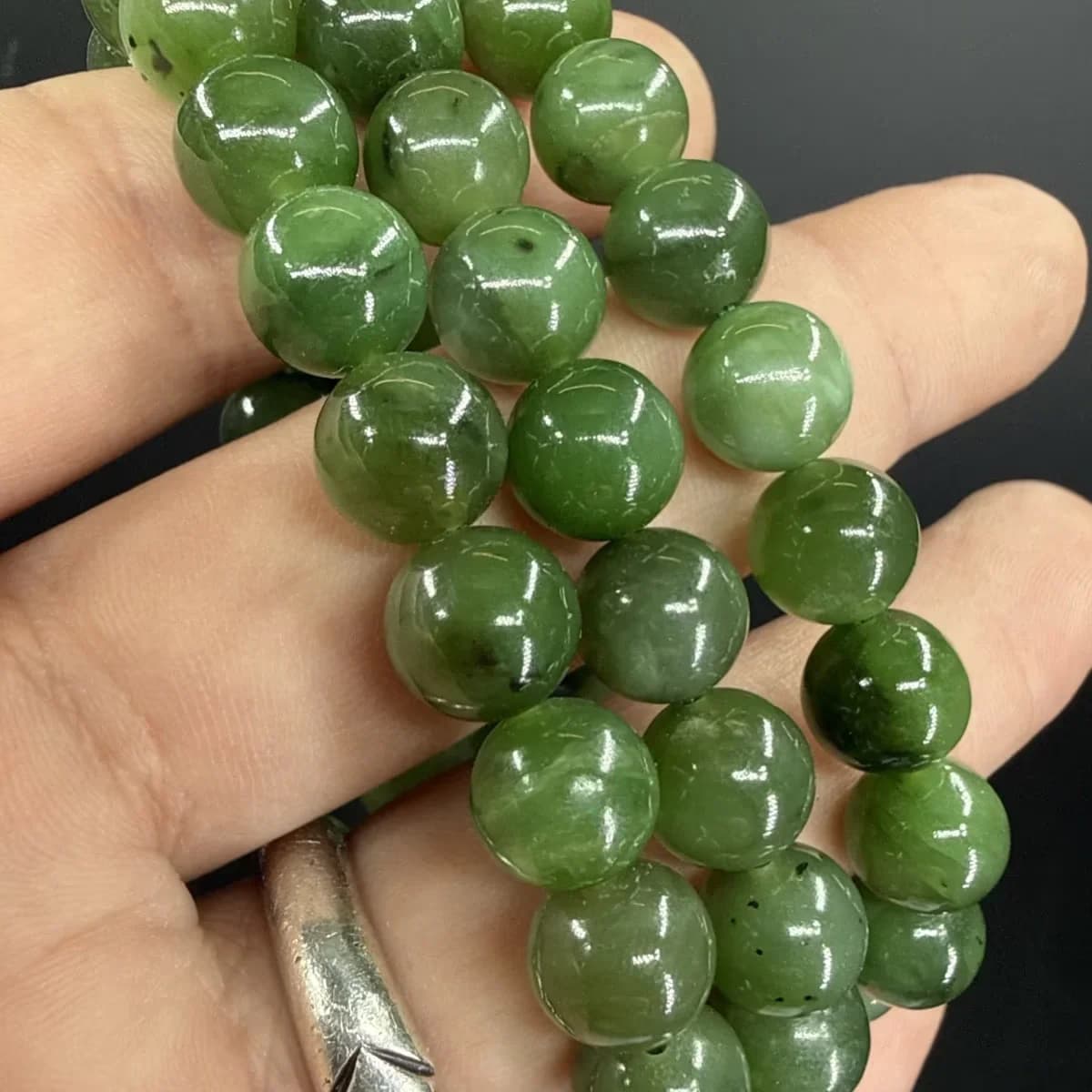 Kanada Yeşim Bileklik 10mm
