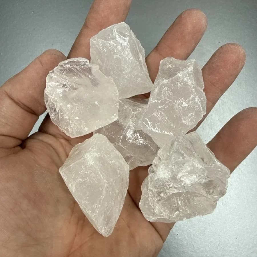 Kristal Kuvars Ham Taş - Orijinal Şifalı Kristal - Görsel 1