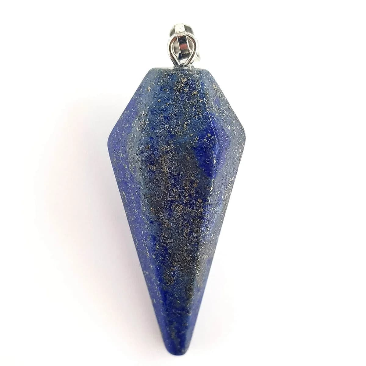 Lapis Lazuli Kolye Ucu Sarkaç - Orijinal Şifalı Kristal - Görsel 1
