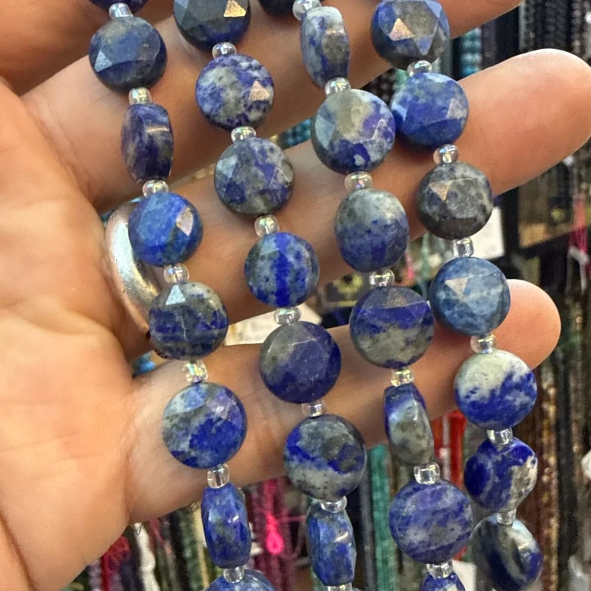 Lapis Lazuli Petek Dizi