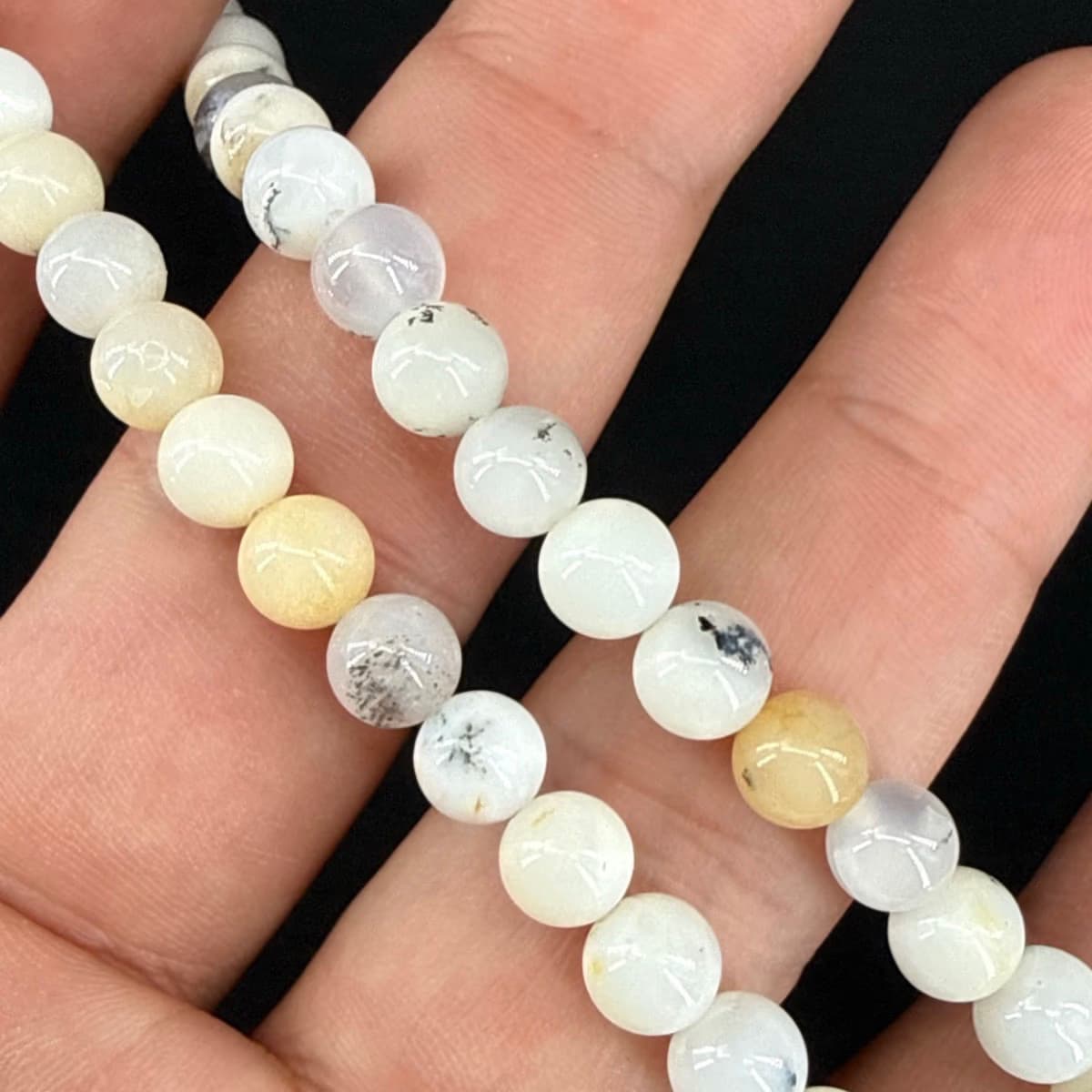 Merlinit Opal Dizi Faset 6mm