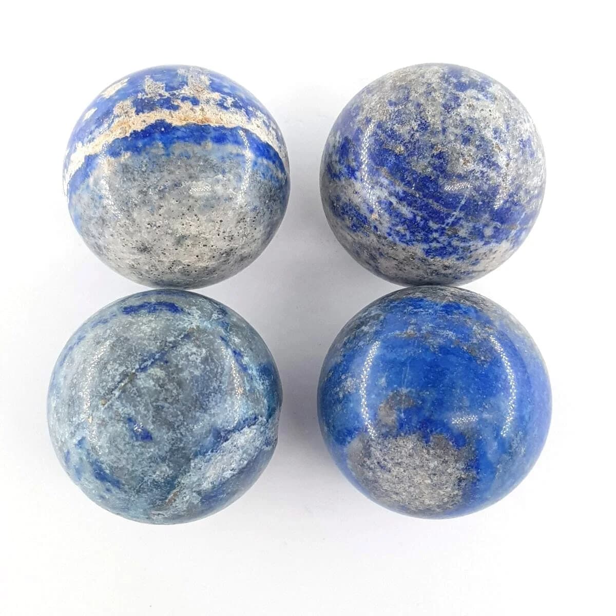 Lapis Lazuli Küre Mini - Orijinal Şifalı Kristal - Görsel 1
