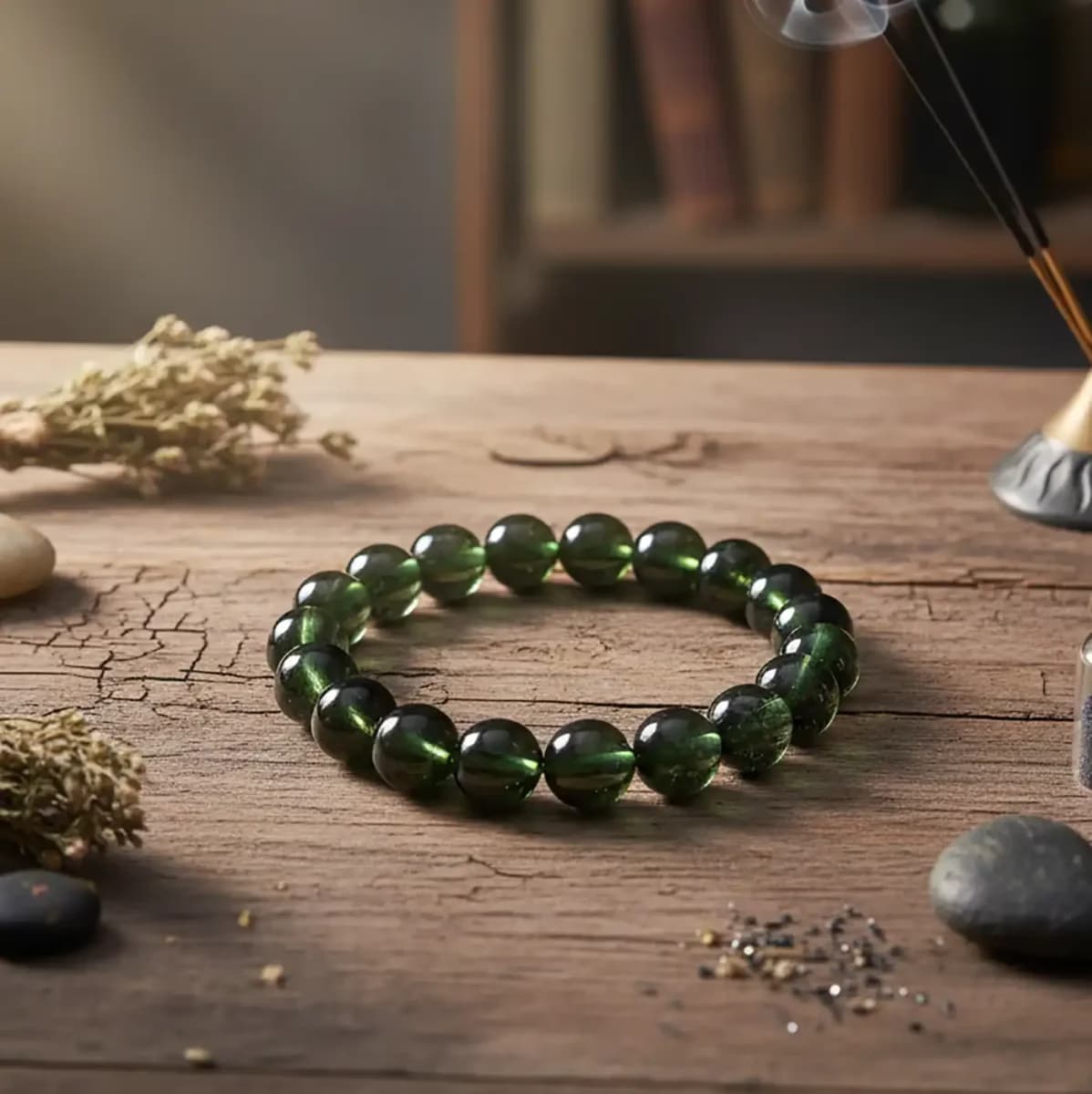 Moldovit Bileklik 10mm