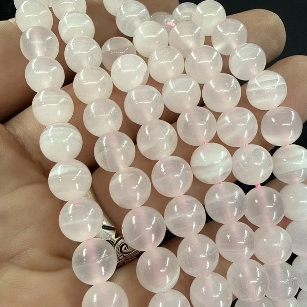Pembe Kalsit Dizi 8 mm