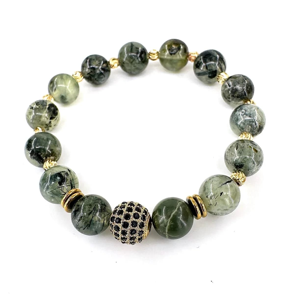 Prehnite Bileklik 10mm