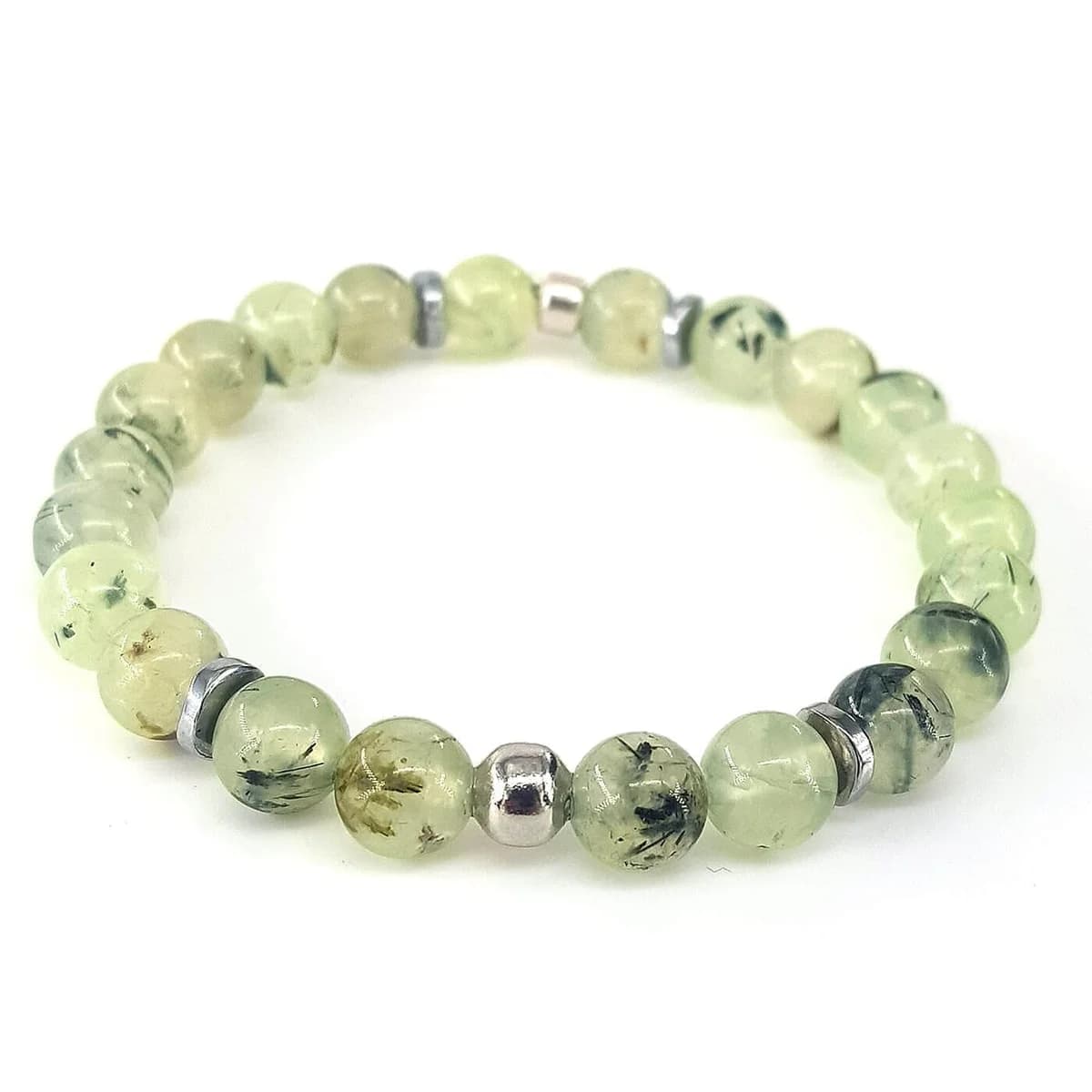 Prehnite Bileklik 8mm