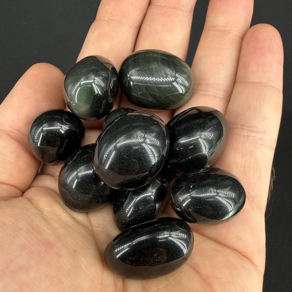 Raınbow Obsidiyen Tımbıl