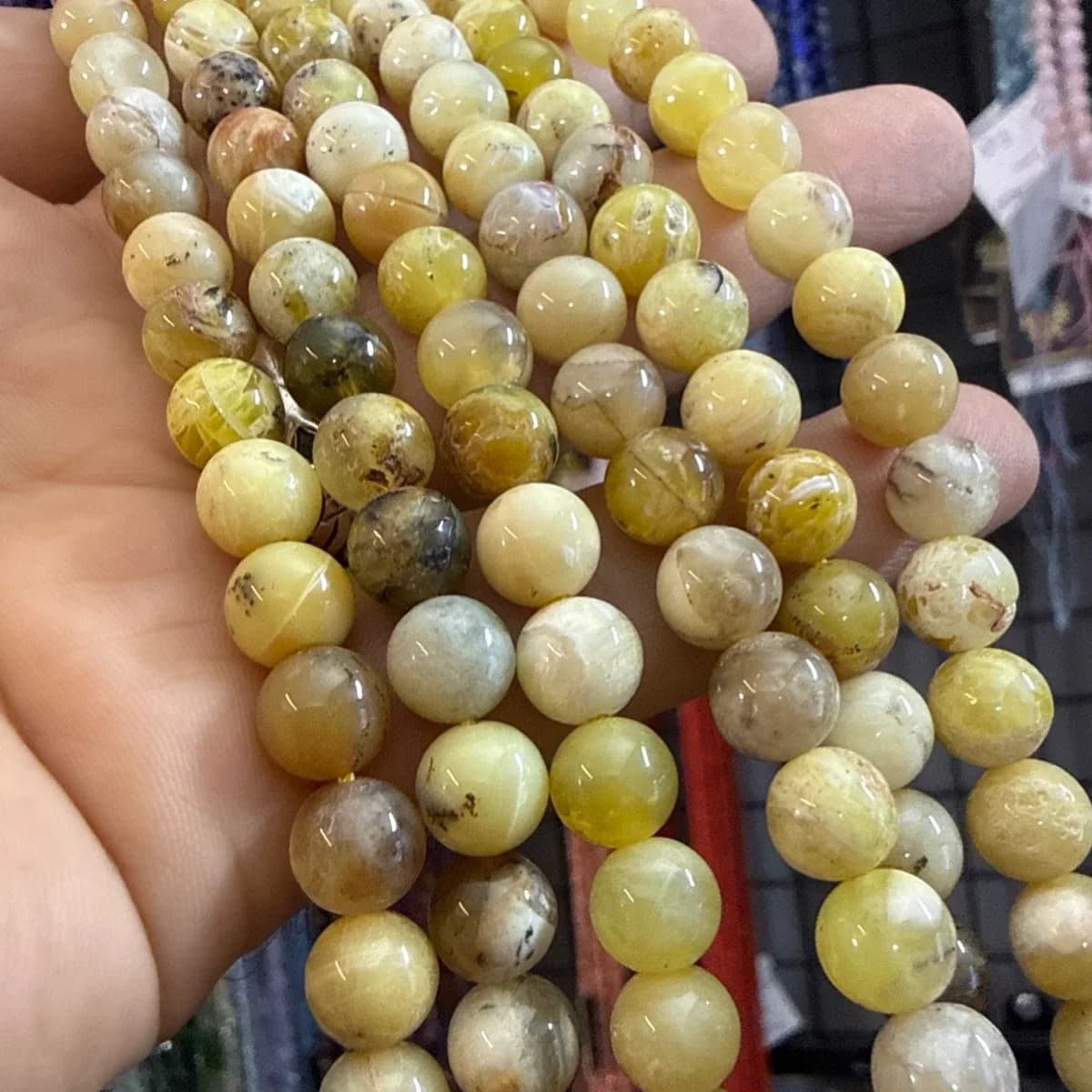 Sarı Opal Dizi 8 mm