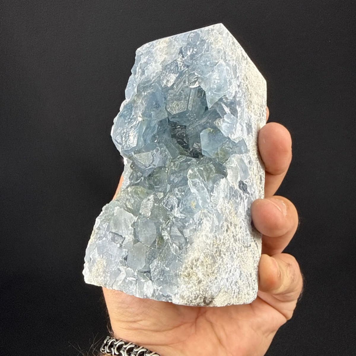 Selestit (Stronsiyum) Ham Taş (Jeotsuz)