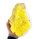Sülfür (Kükürt) Kristal Ham Taş Orijinal Kristal Detay Görseli 3