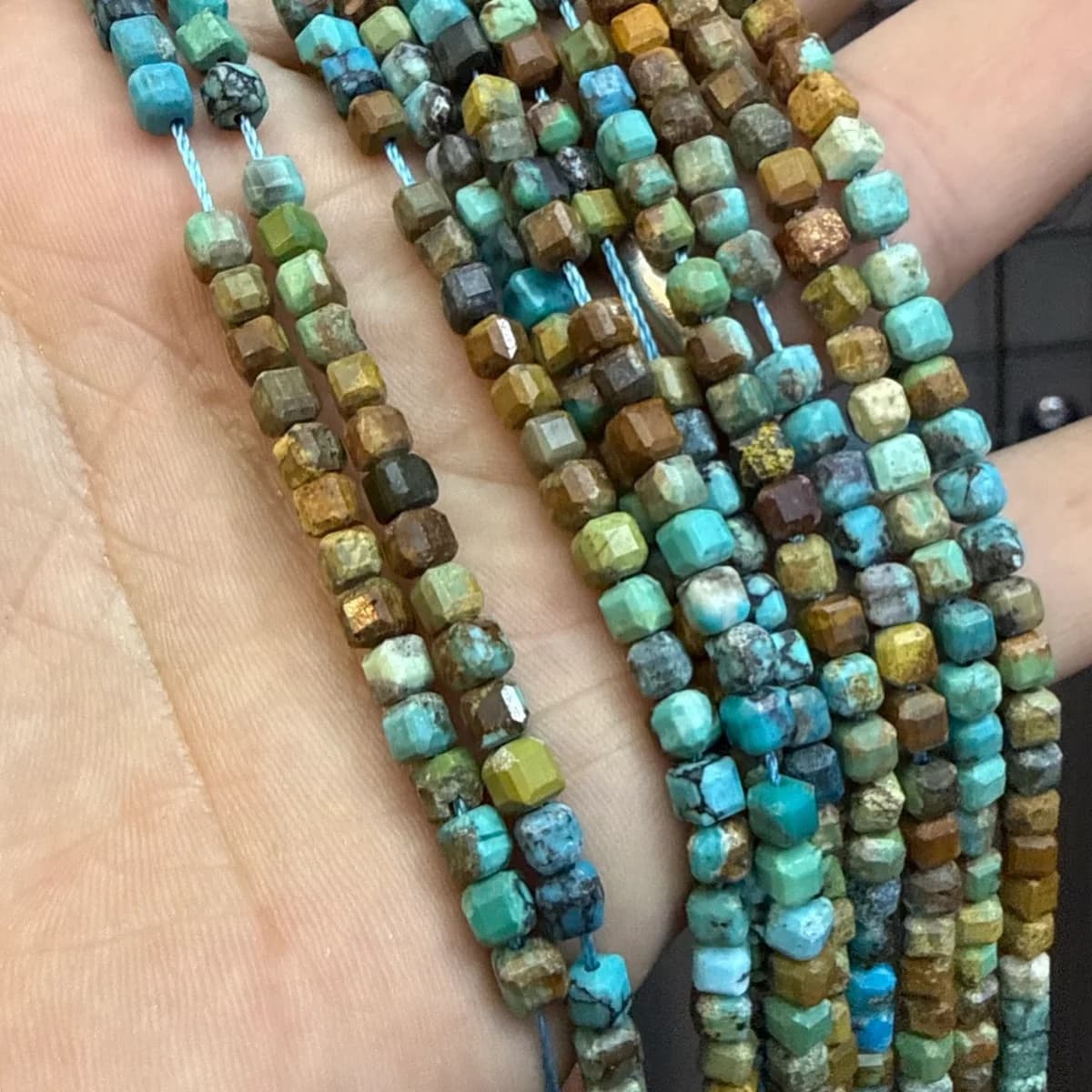 Turkuaz Dizi A+ Küp 4 mm