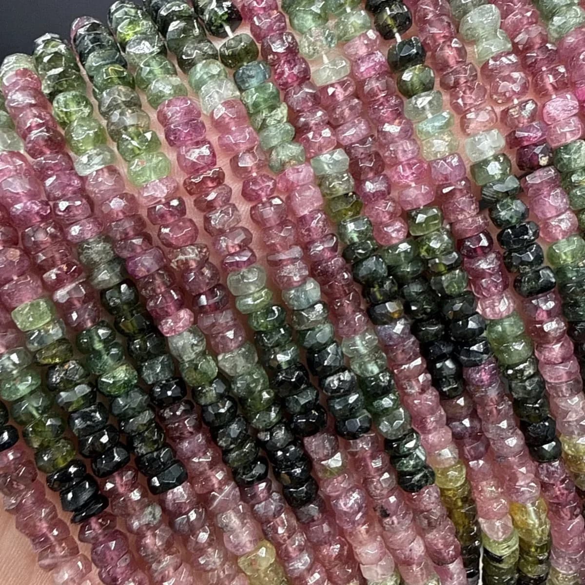 Turmalin Rondela Dizi 5x3 mm
