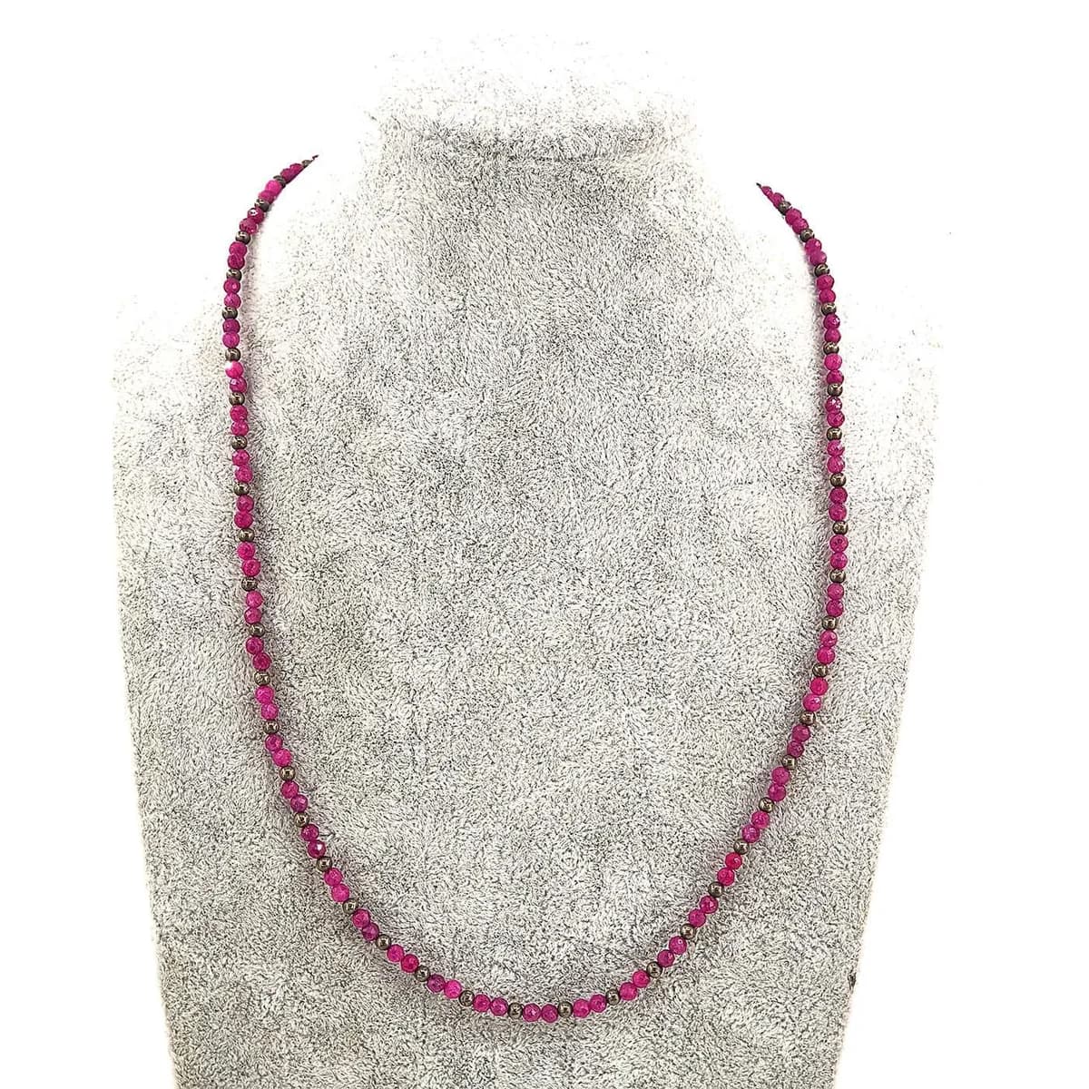 Yakut Pirit Kolye 3mm
