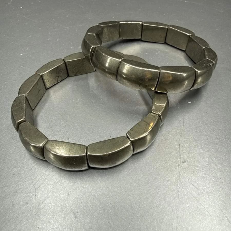 Pirit Rolex Bileklik - Orijinal Şifalı Kristal - Görsel 1