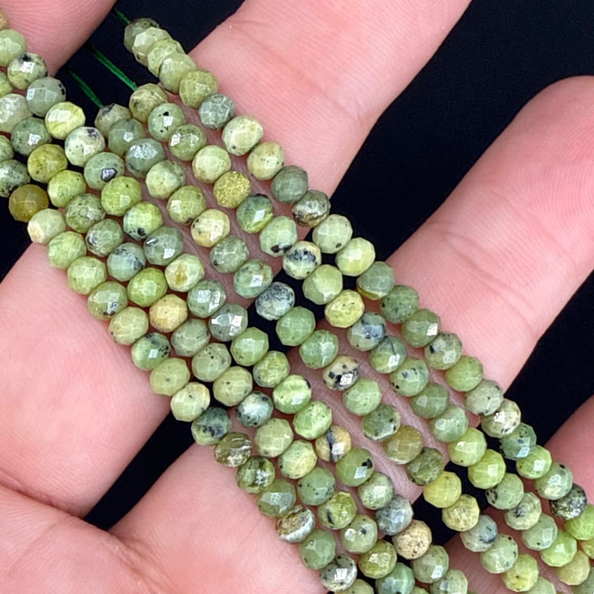 Yeşim Dizi Faset 3mm