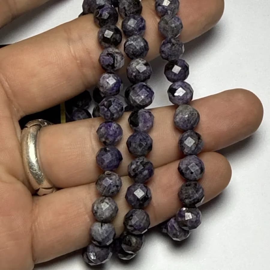 Çaroit Faset Bileklik 8 mm