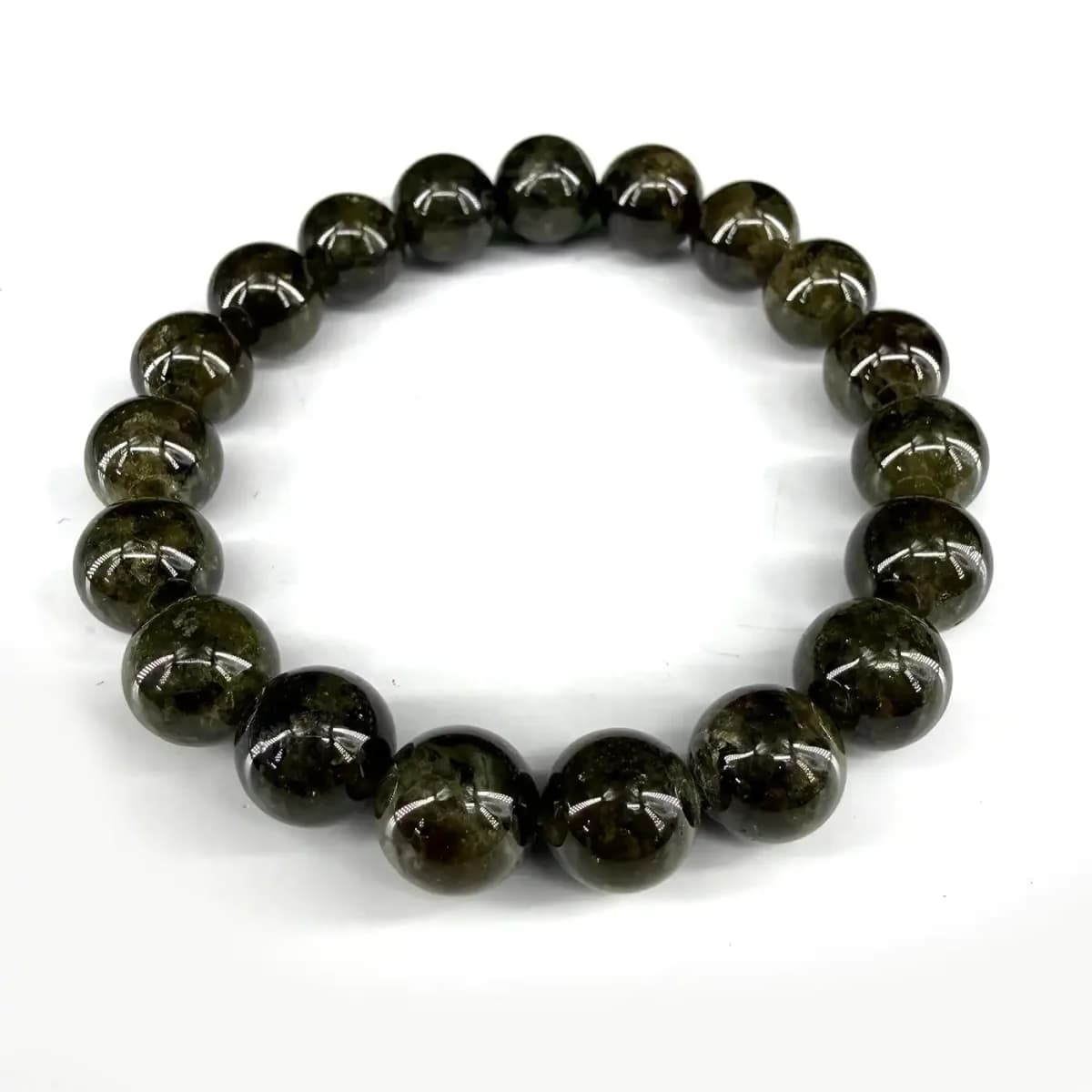 Garnet Yeşil Bileklik 10mm