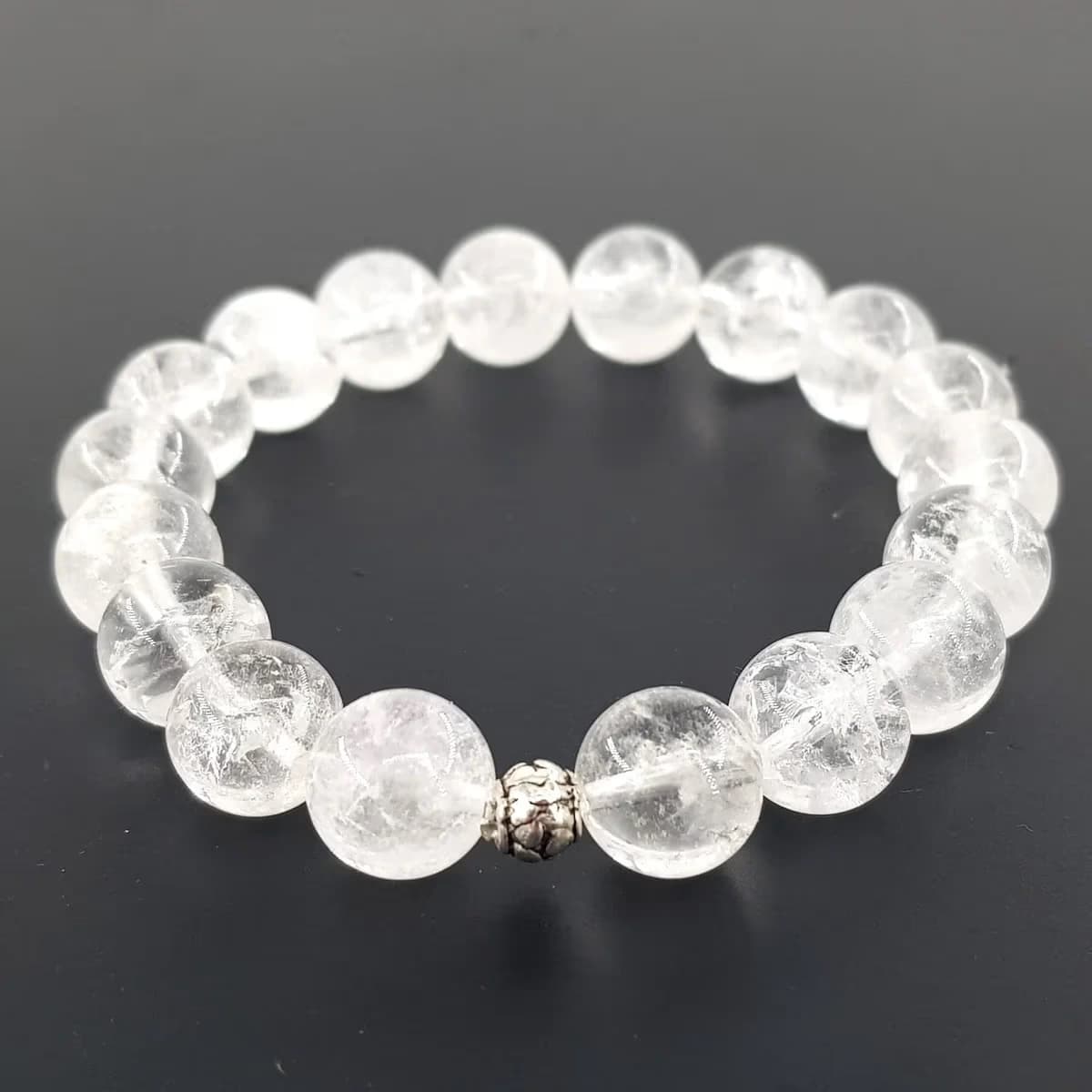 Kristal Kuvars Bileklik 10mm