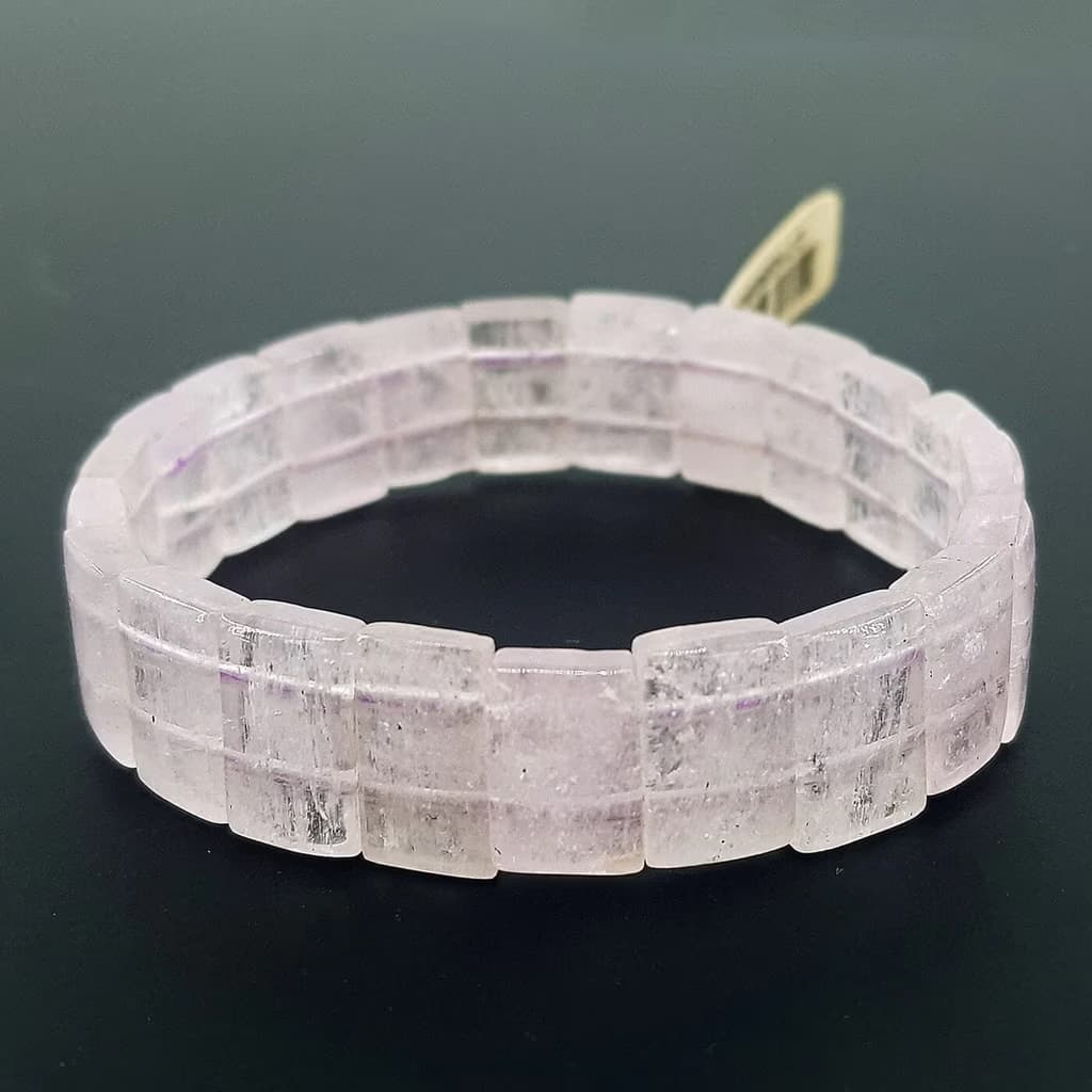 Kunzit Bileklik Rolex İncele ve Satın Al Kunzit Bileklik Rolex - Orijinal Doğal Taş ve Şifa Kristali Görsel 1