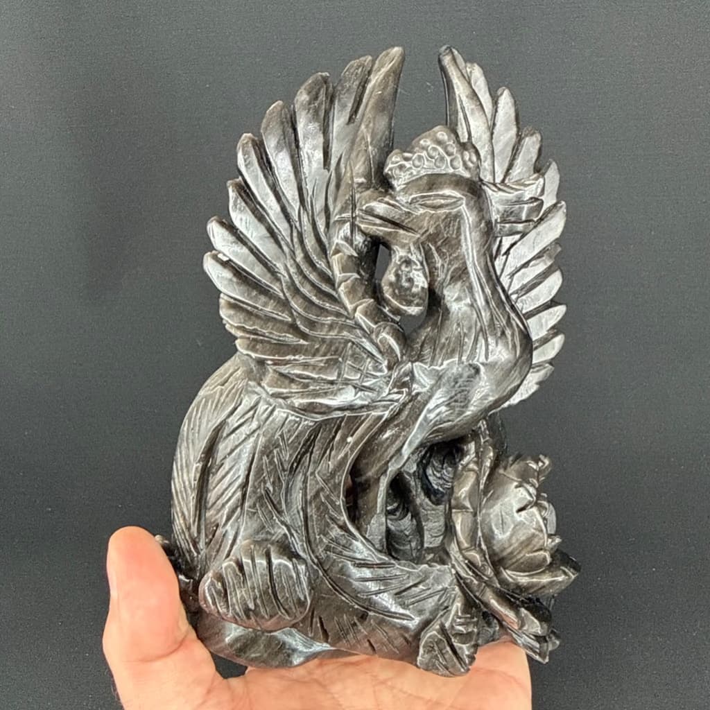 Oğlak Gold Obsidiyen Obje İncele ve Satın Al Oğlak Gold Obsidiyen Obje - Orijinal Doğal Taş ve Şifa Kristali Görsel 1