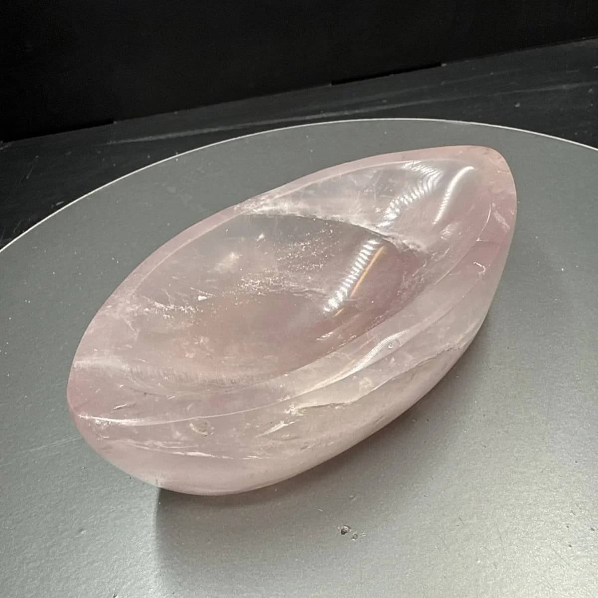 Pembe Kuvars Kase 8x16 cm