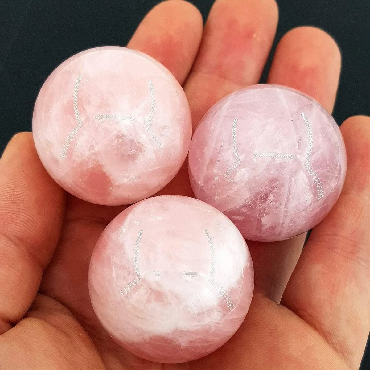 Pembe Kuvars Küre Mini
