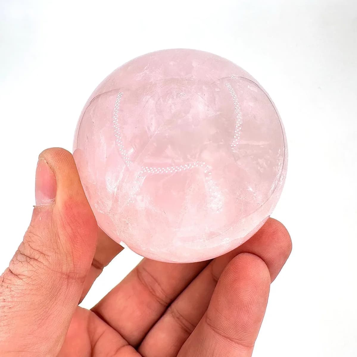 Pembe Kuvars Küre