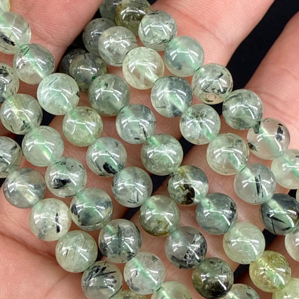 Prehnite Dizi 6mm