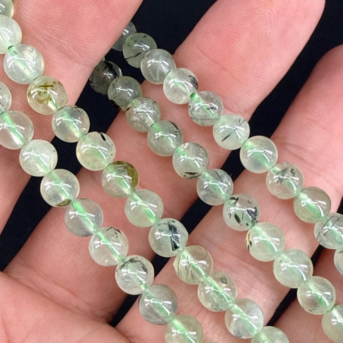 Prehnite Dizi 7mm