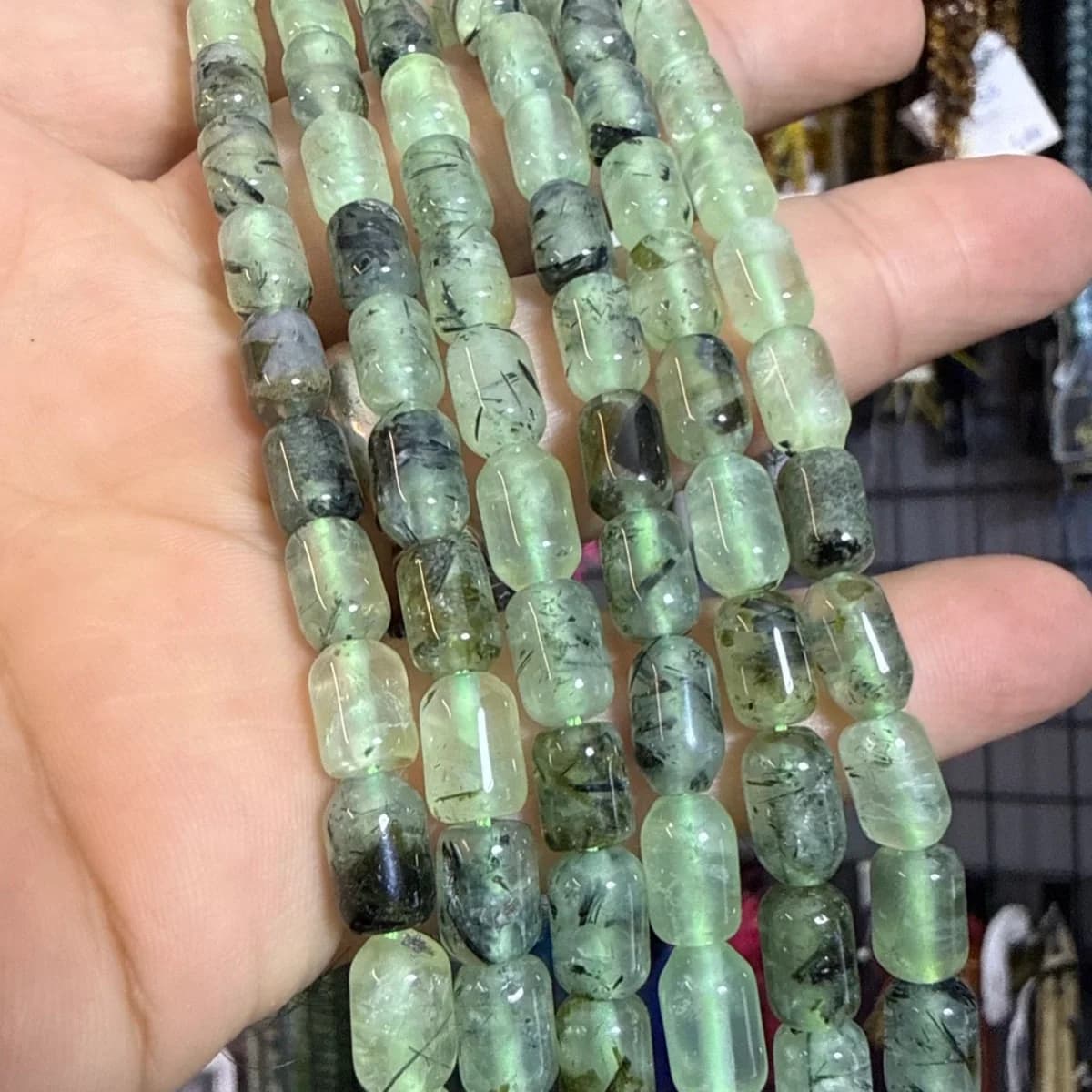 Prehnite Kapsül Dizi 6x9 mm