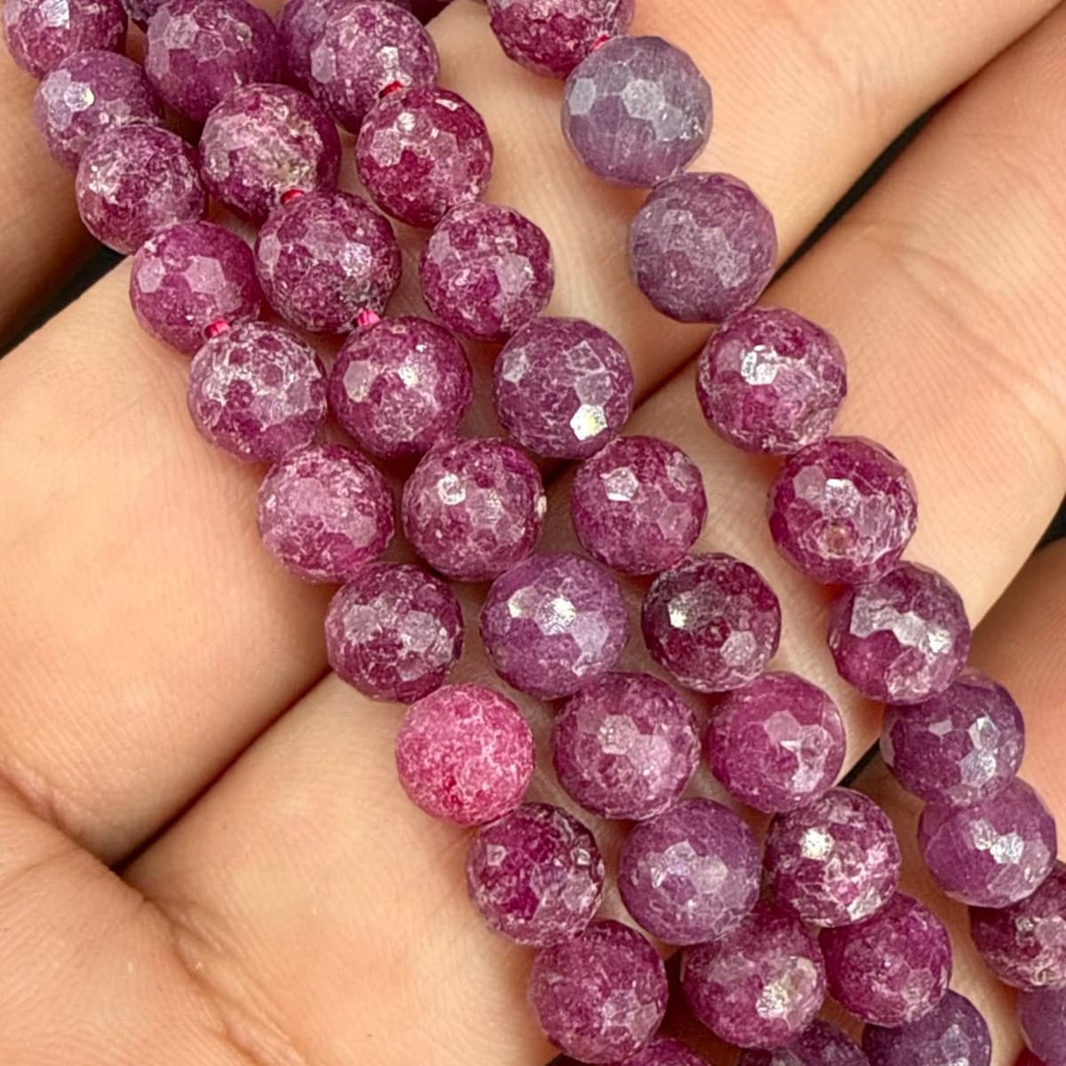 Yakut Dizi 6mm Faset