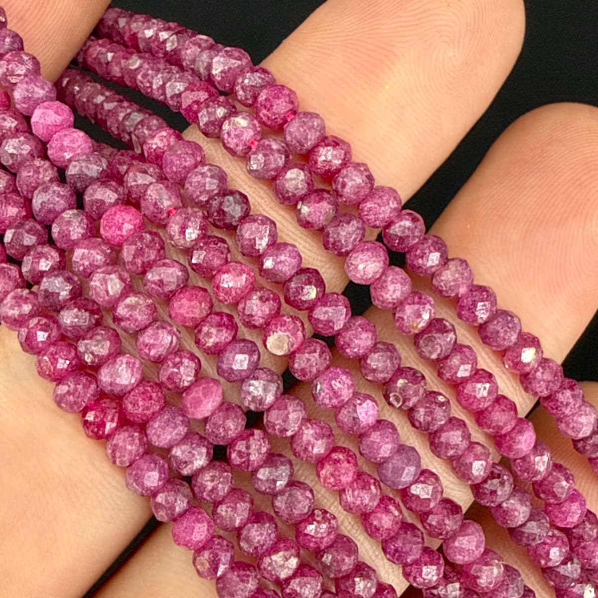 Yakut Dizi Faset 3mm