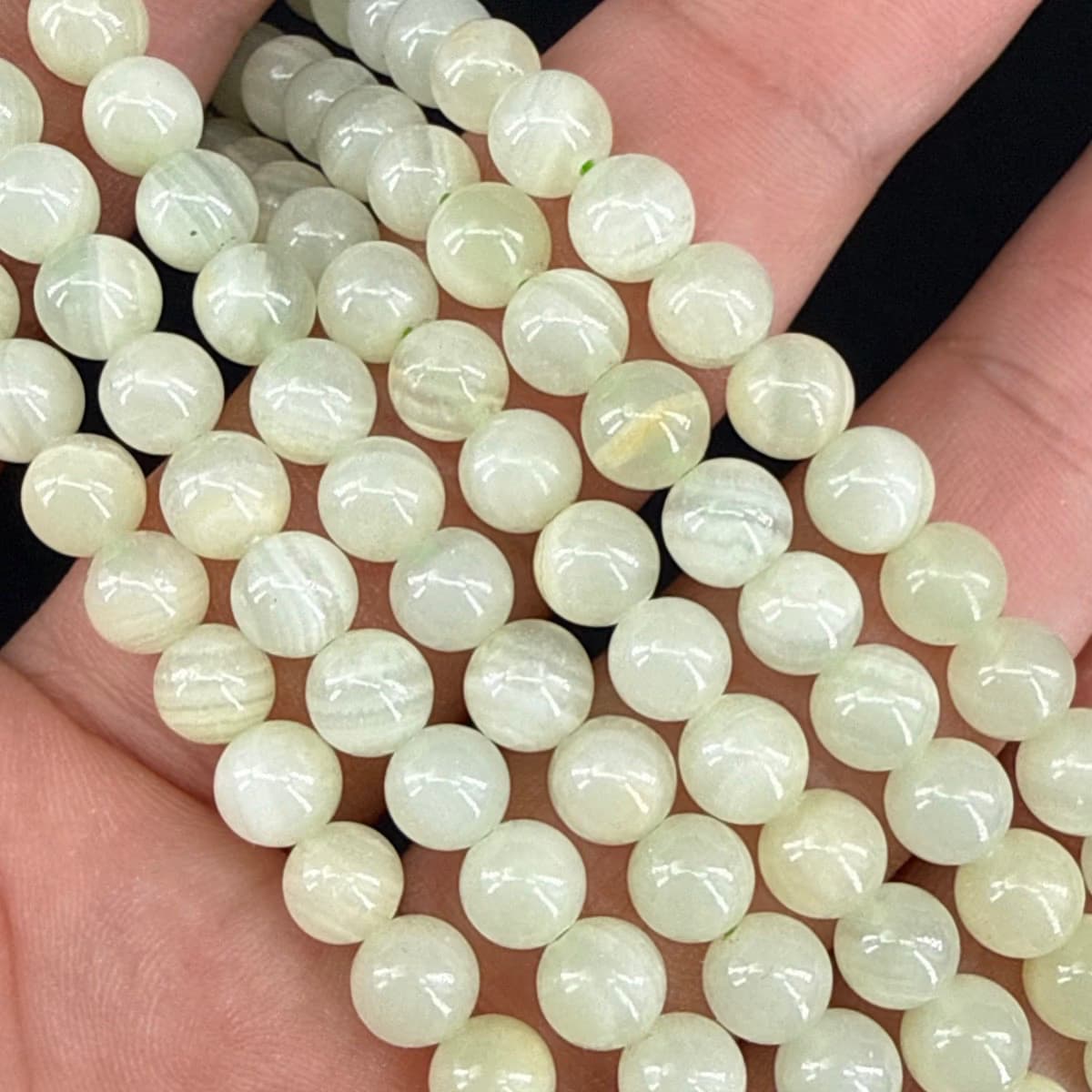 Yeşil Kalsit Dizi 6mm